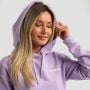 Damska bluza z kapturem Limitless Longline Lavender - GymBeam L