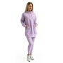 Damska bluza z kapturem Limitless Longline Lavender - GymBeam L
