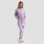 Damska bluza z kapturem Limitless Longline Lavender - GymBeam L