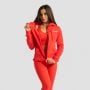 Damska bluza z kapturem Zip Up Limitless Hot Red - GymBeam M