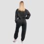 Damskie spodnie dresowe Aura Washed Black - GymBeam M
