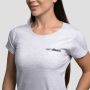 Koszulka damska Basic Heather Grey - GymBeam S