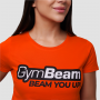 Damska koszulka Beam Orange - GymBeam M