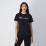 Damska koszulka Big Logo Jersey Black - Champion XS