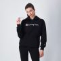 Damska bluza z kapturem Big Logo Slim Fit Black - Champion L
