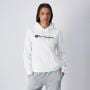 Damska bluza z kapturem Big Logo Slim Fit White - Champion L