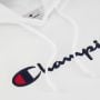 Damska bluza z kapturem Big Logo Slim Fit White - Champion L