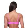 Góra od bikini CURACAO Pink - GymBeam S