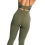 Damskie legginsy Combat Olive Grey - GymBeam S