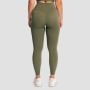 Damskie legginsy Combat Olive Grey - GymBeam S