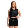 Damski Tank Top Combat Black - GymBeam S