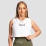 Damski Tank Top Combat White - GymBeam M