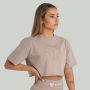Crop Top damski Taupe - STRIX XL