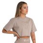 Crop Top damski Taupe - STRIX XL