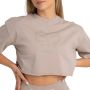 Crop Top damski Taupe - STRIX XL