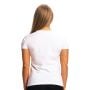 Damski T-shirt Fitness White - GymBeam L