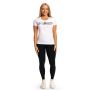 Damski T-shirt Fitness White - GymBeam L