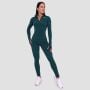 Damskie leginsy Ignite Dark Green - GymBeam S