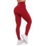 Damskie leginsy Ignite Dark Red - GymBeam M