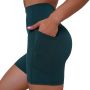 Damskie spodenki Ignite Dark Green - GymBeam M