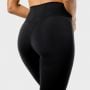 Damskie legginsy sportowe 7/8 Black - SQUATWOLF XL