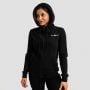 Damska bluza z kapturem Zip Up Limitless Black - GymBeam M