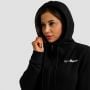 Damska bluza z kapturem Zip Up Limitless Black - GymBeam M
