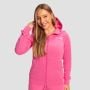 Damska bluza z kapturem Zip Up Limitless Dragonfruit - GymBeam L