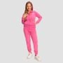 Damska bluza z kapturem Zip Up Limitless Dragonfruit - GymBeam L