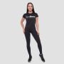Damska koszulka Essence Mesh Black - GymBeam S