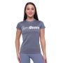Damska koszulka Essence Mesh Denim Blue - GymBeam S