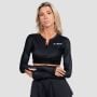 Damski top sportowy Prime Black - GymBeam M
