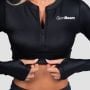 Damski top sportowy Prime Black - GymBeam M