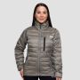 Damska kurtka Puffer Vetiver/Black - GymBeam M