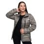 Damska kurtka Puffer Vetiver/Black - GymBeam M