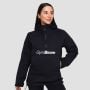 Damska kurtka przeciwdeszczowa Smock Black - GymBeam S