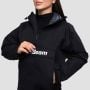 Damska kurtka przeciwdeszczowa Smock Black - GymBeam S