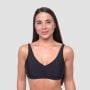 Damska sportowa góra od bikini Black - GymBeam S