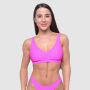 Damska sportowa góra od bikini Pink - GymBeam S