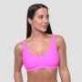 Damska sportowa góra od bikini Pink - GymBeam S