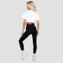 Damska koszulka Thrive Cropped White - GymBeam L