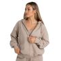 Bluza damska z kapturem Zip Taupe - STRIX M
