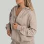 Bluza damska z kapturem Zip Taupe - STRIX M