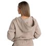 Bluza damska z kapturem Zip Taupe - STRIX M