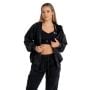 Bluza damska z kapturem Zip Washed Black - STRIX M