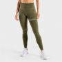 Damskie legginsy Flux Khaki - SQUATWOLF S