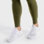 Damskie legginsy Flux Khaki - SQUATWOLF S