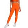 Damskie legginsy z wysokim stanem Limitless Orange - GymBeam S