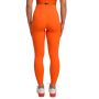 Damskie legginsy z wysokim stanem Limitless Orange - GymBeam S