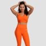 Damskie legginsy z wysokim stanem Limitless Orange - GymBeam S